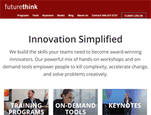 Tablet Screenshot of futurethink.com